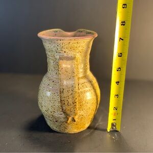 Handcrafted Stoneware Pottery Small Pitcher